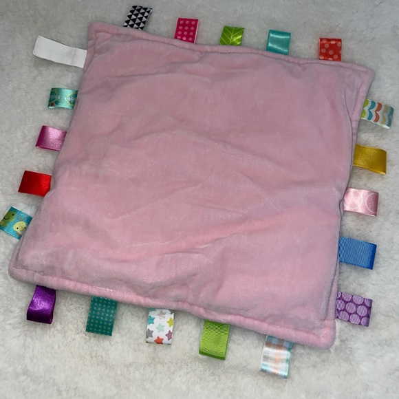 Taggies Bunny Lovey Security Blanket - Picture 2 of 3